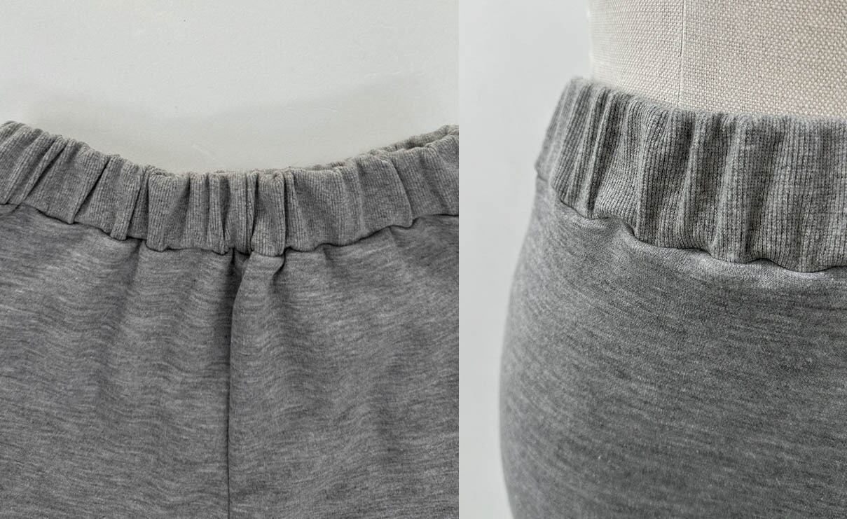 バルーンスリーブ スウェット スリム フレア パンツ SET
