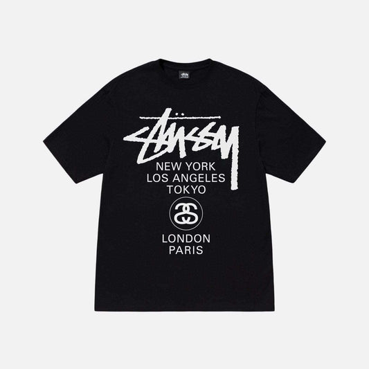ステューシー メンズ レディース Tシャツ 半袖 トップス コットン